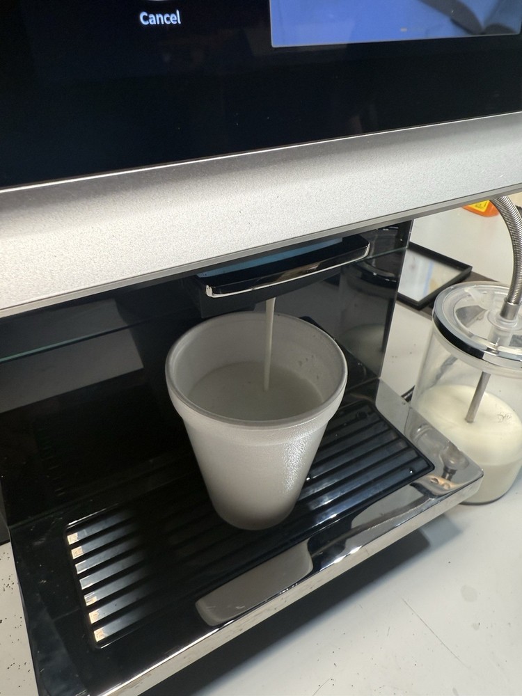 DR.COFFEE C12 Fully Automatic Coffee Machine, Ceramic Flat Burrs, 9 Grind Sizes