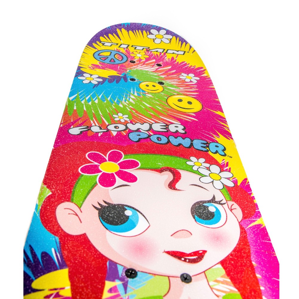 Titan Flower Power 28" Complete Skateboard