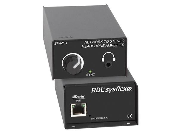 RDL SF-NH1 Network to Stereo Headphone Amplifier