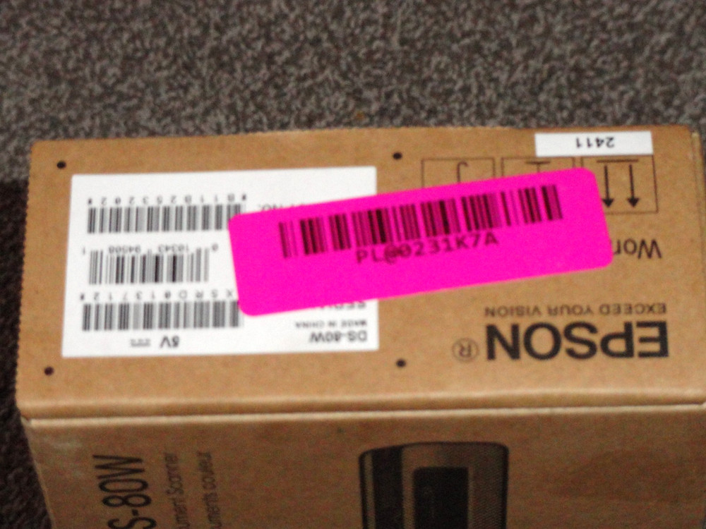 Epson Workforce DS-80W Wireless Portable Color Document Scanner