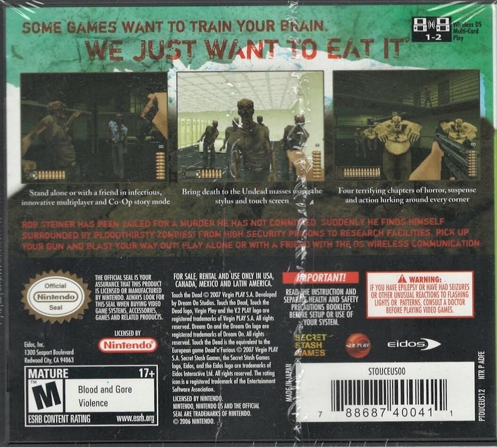 Touch The Dead - Nintendo DS