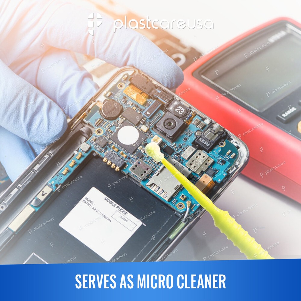 400 (4 Kegs) Blue Micro Brushes Regular Tips, Lash Tools Brush Makeup Eyelash