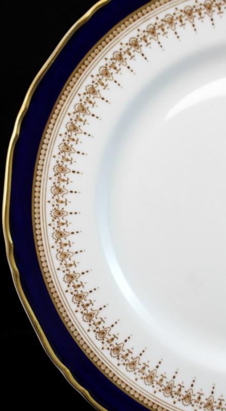 Royal Worcester Regency Blue 5 Piece Place Setting