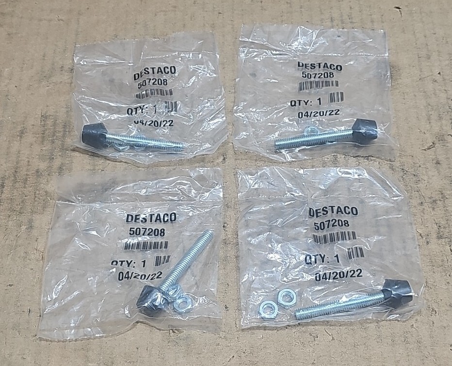 DE-STA-CO 507208 Flat Tip Spindle. Lot 4 Units.