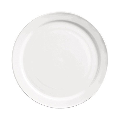 World Tableware 840-420N-12 Classic Plain Bright White China - Plate,