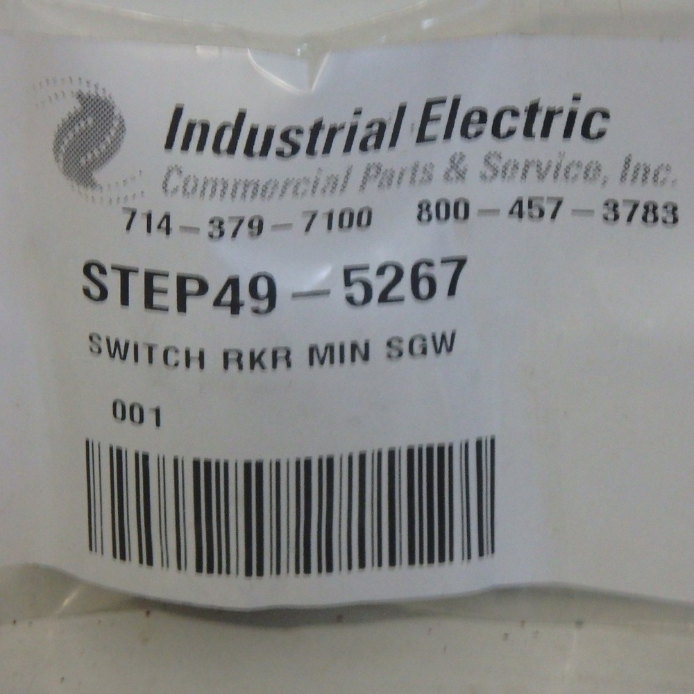 Industrial Electric Switch Mini Rocker Switch STEP49-5267
