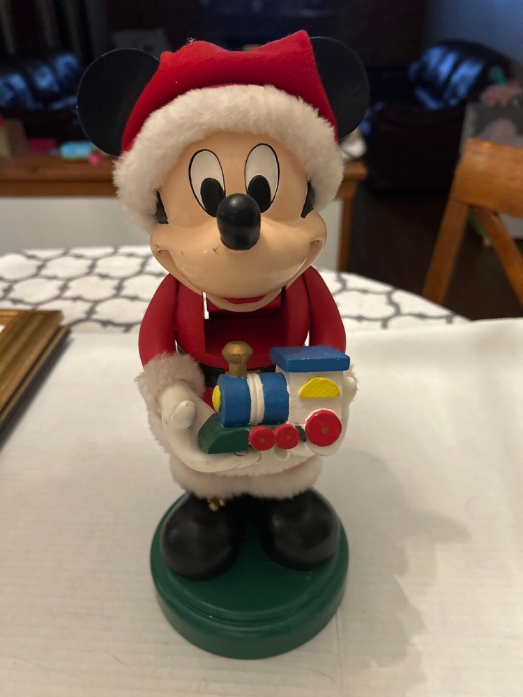 Walt Disney Company Mikey Mouse with Train Nutcracker