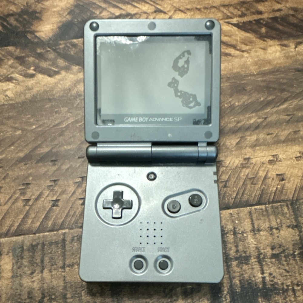 Nintendo Game Boy Advance SP AGS-101 Gray Handheld Console
