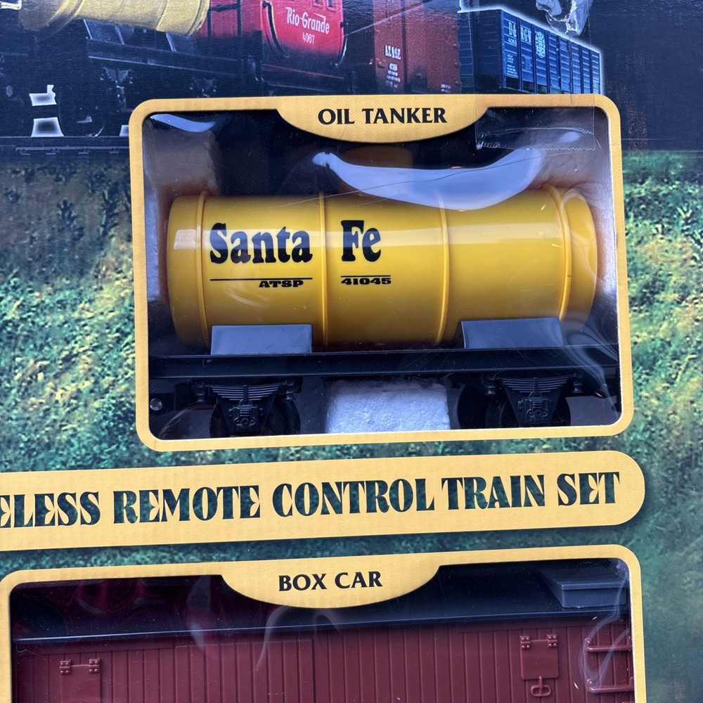 Eztec Silverado Express Wireless Remote Control Train Set Complete Tested