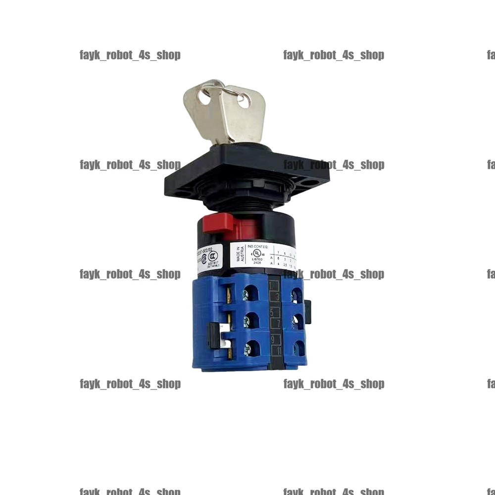 3HAC15340-1 0N6KB keys&3-position selector mode switch For ABB robot controller