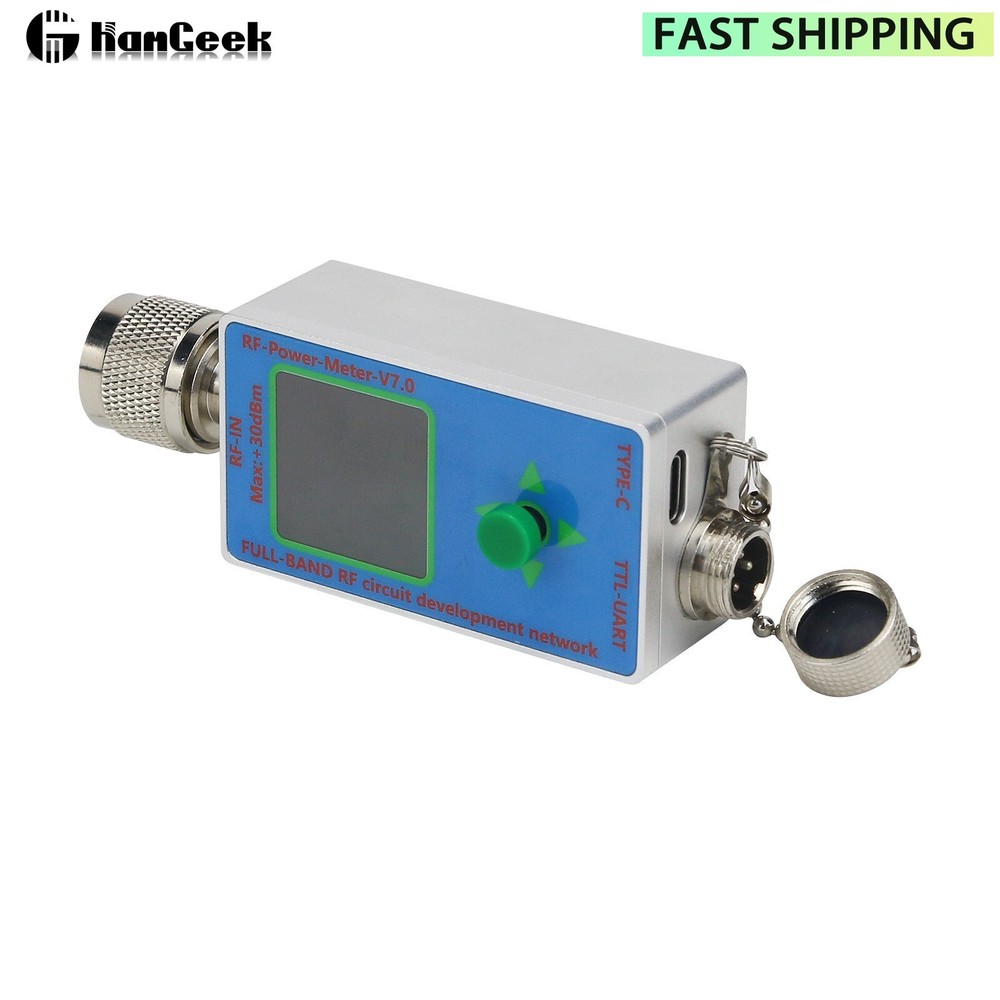 RF Power Meter 10GHz Type-C Full-band RF Circuit Development Network Serial COMM