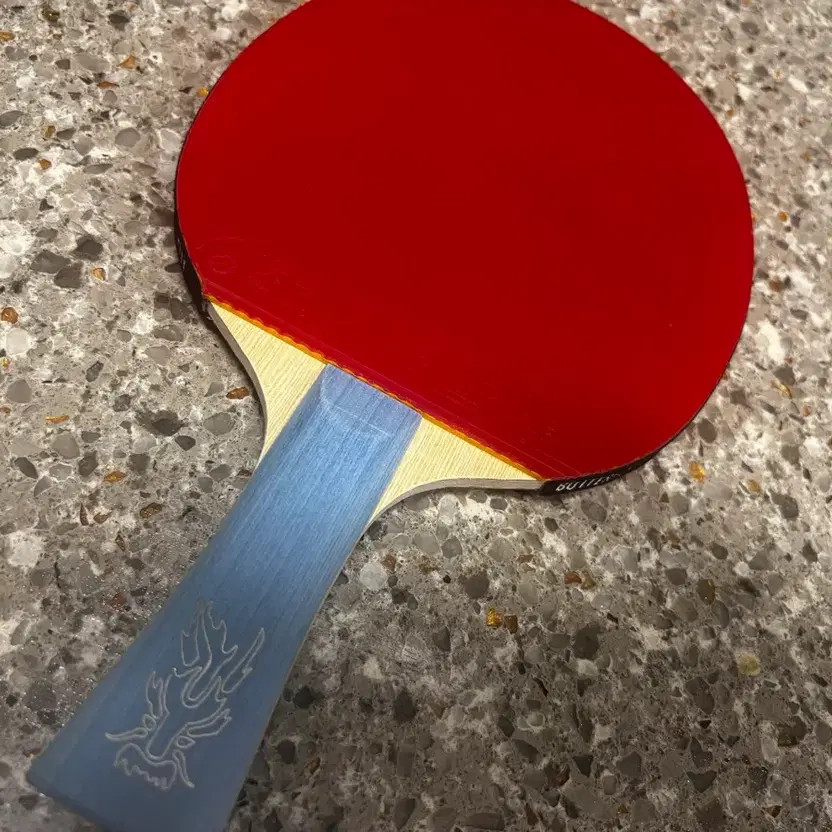 Long 5 Outer Ping Pong Racket FL Grip Official