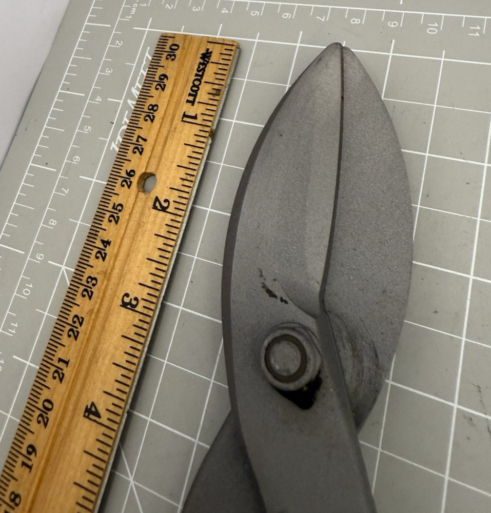 10" Heavy Duty Tin Snips Shears Pre-Owed Used
