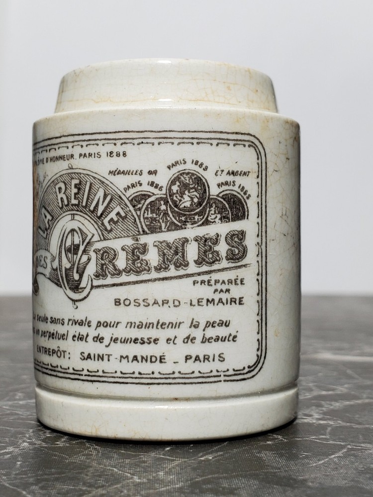 Pre-1900s Antique jar «LA REINE REMES»