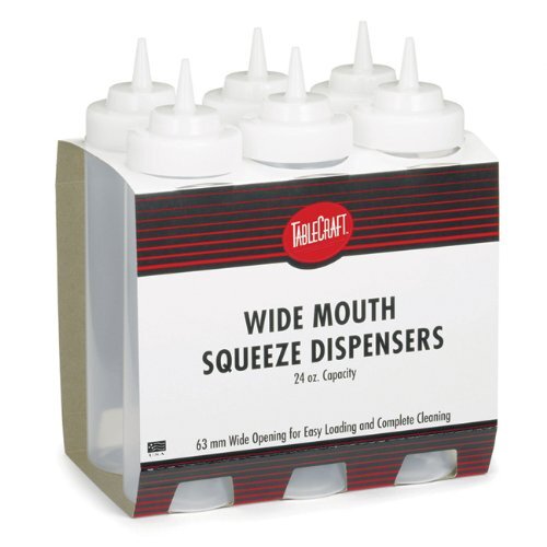 Tablecraft Natural Squeeze Dispenser, 24-Ounce
