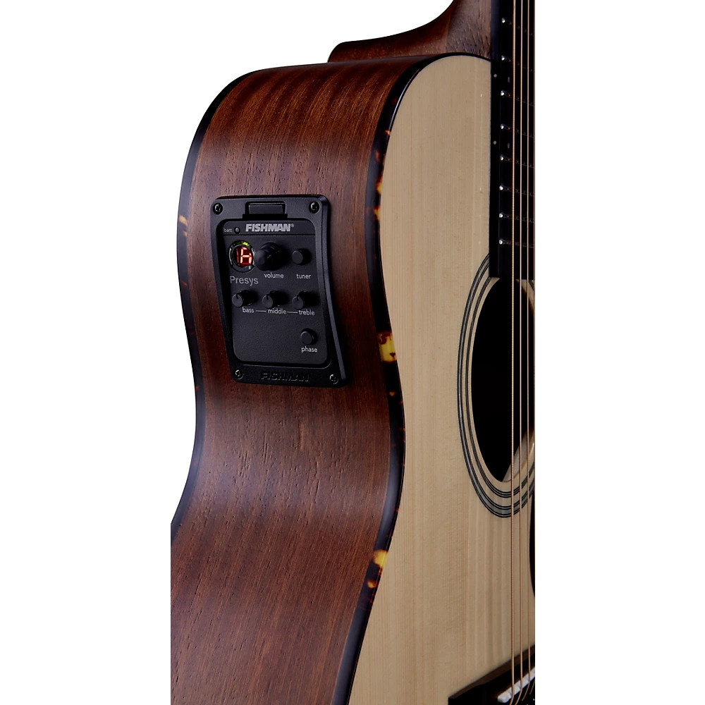 Mitchell T313CE Solid Spruce Top Auditorium Acoustic-Electric Guitar