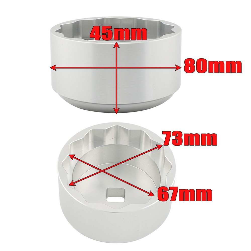 Wheel Nut Removal Socket Tool Compatible for Can-Am Ryker 600 900 Rally