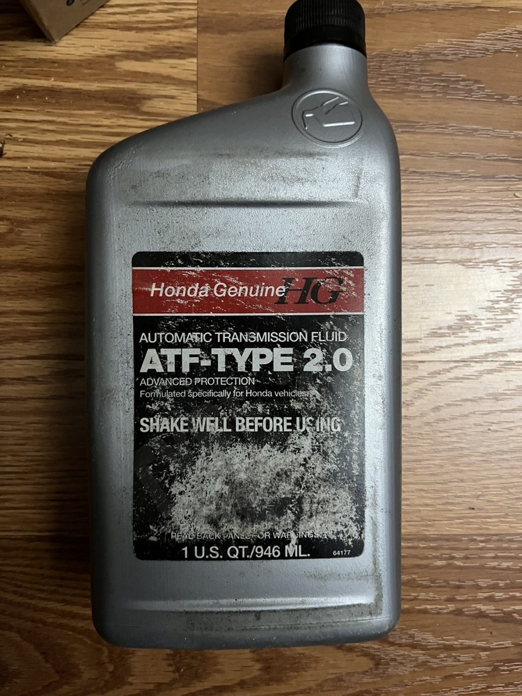 Honda Genuine ATF Type 2.0 Fluid (Quart)