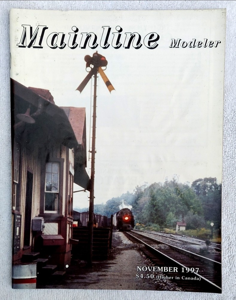 MAINLINE MODELER Magazine Trains November 1997 EUC