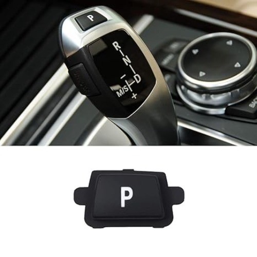 Compatible with Gear Shift P Button, Gear Shift Knob Lever Parking Button Cover