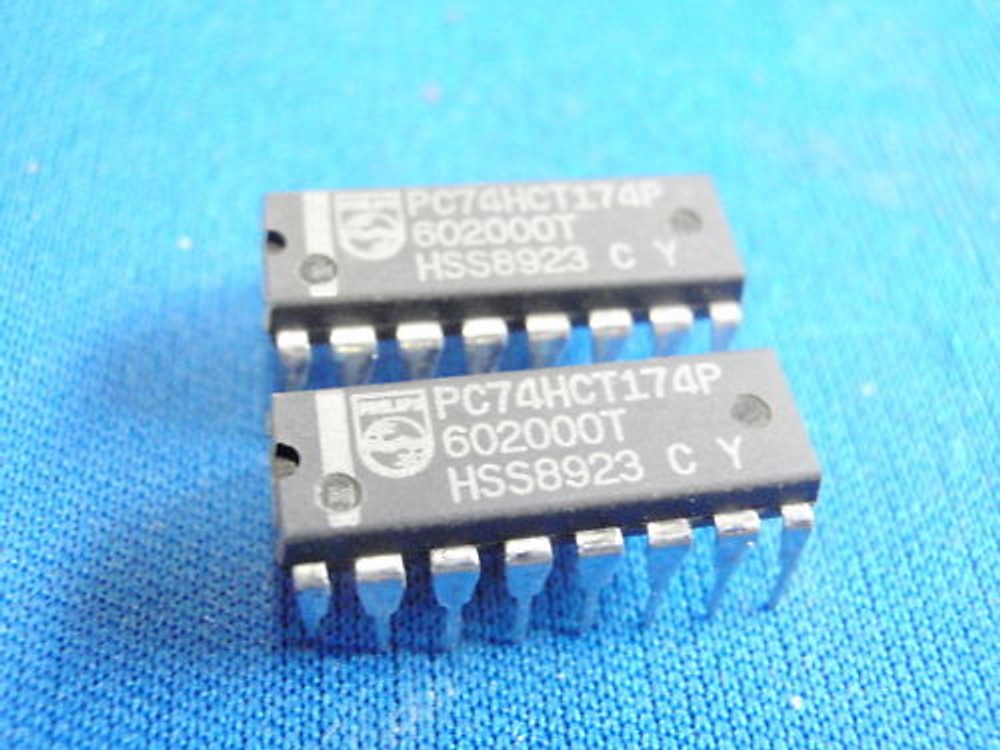 IC BAUSTEIN 74HCT174 2x 13917-108