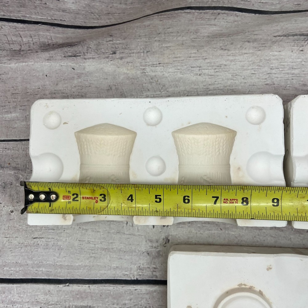 Unbranded Ceramic Casting Mold Wheat S + P Figurine #SFA-549