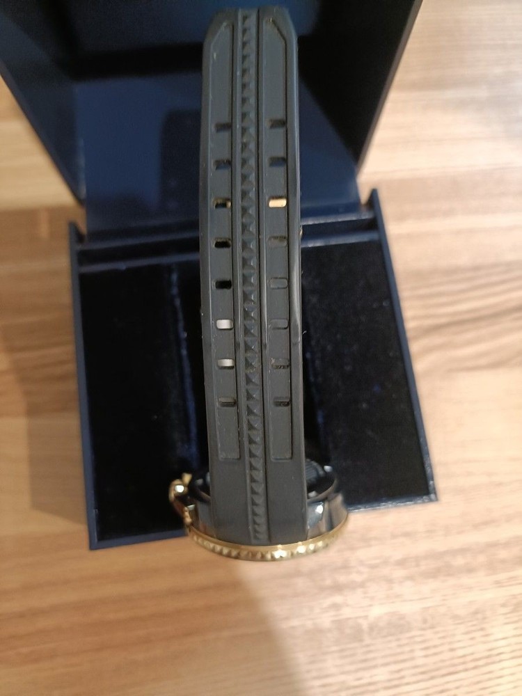 Tendence Quartz Watch, Black and Gold