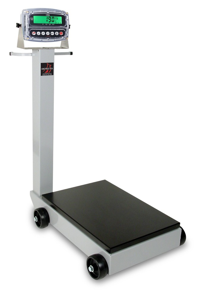Cardinal Scales 8852F-190 Portable Scale, Electronic, 1000 Lb Capacity, 190