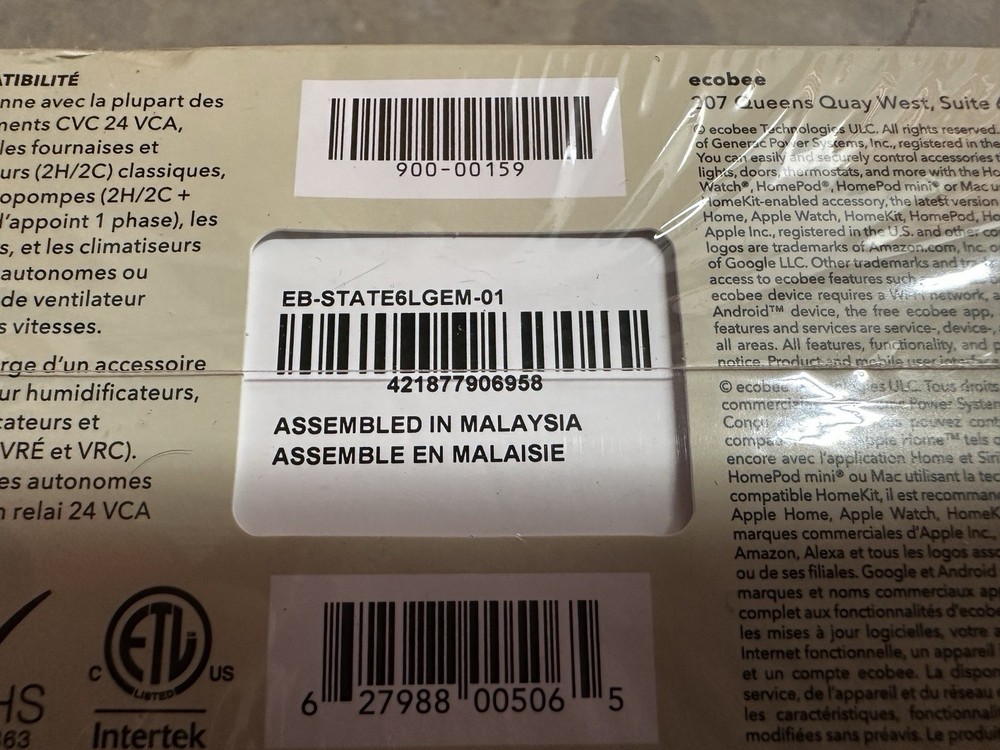 Generac Ecobee EB-STATE6LGEM-01