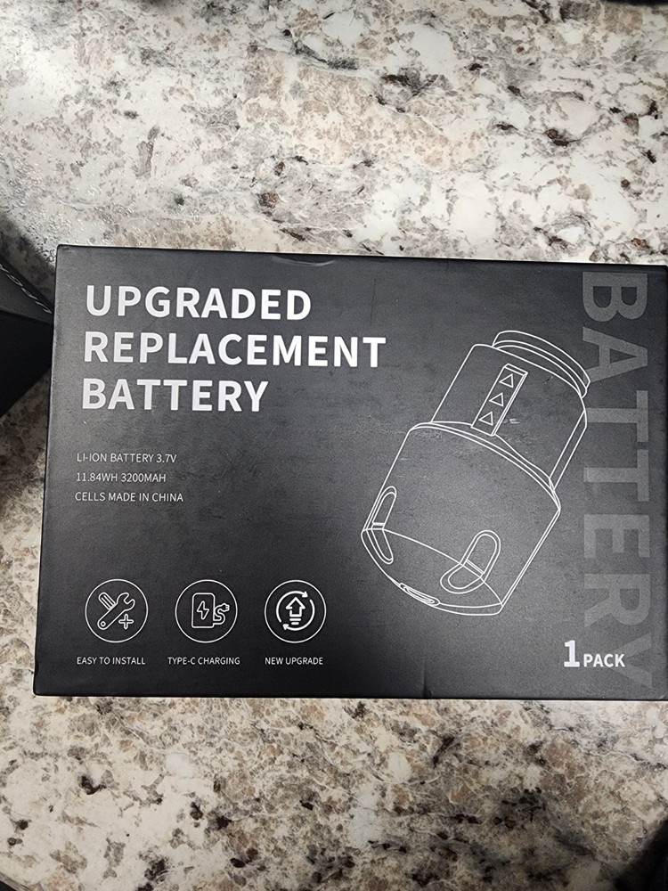 Upgraded Battery Type-C Charging for Tattoo Machine with Charger & Cable