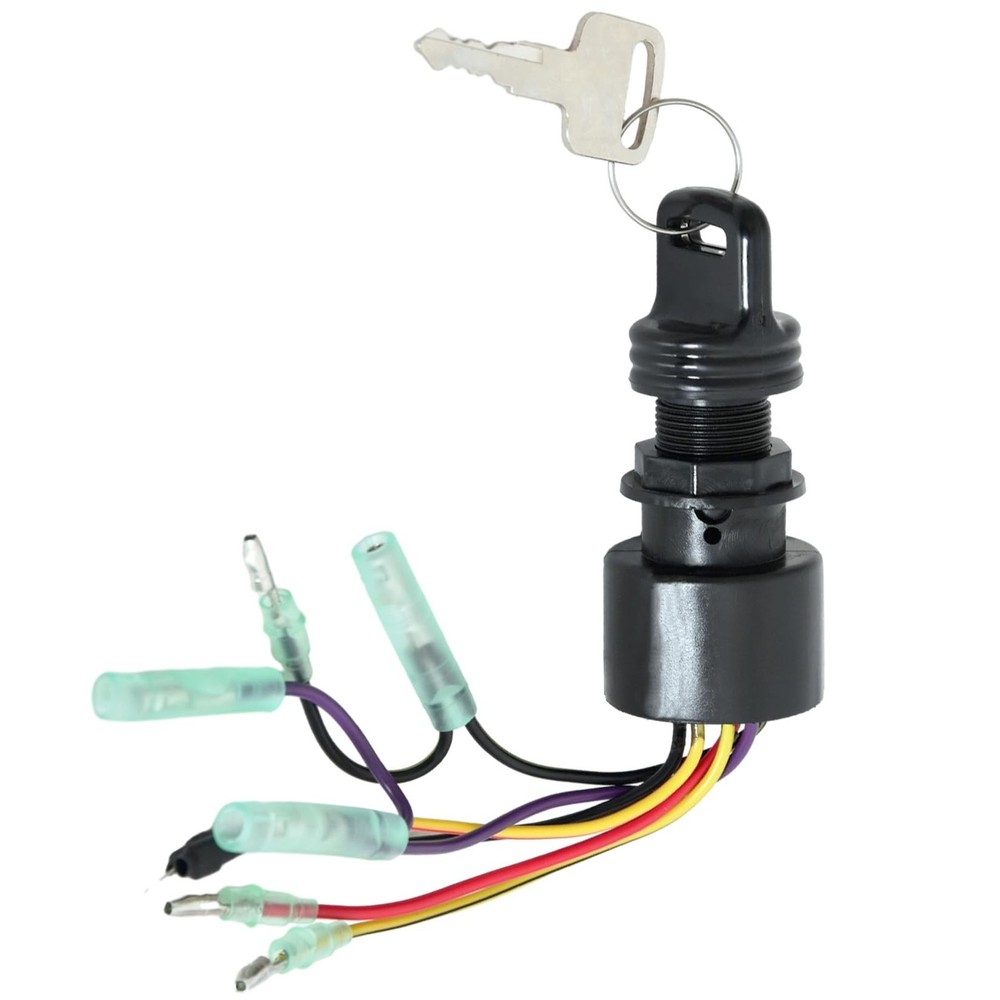 Boat Ignition Switch with Key for Mercury Mariner Outboard Motor Control Box ...