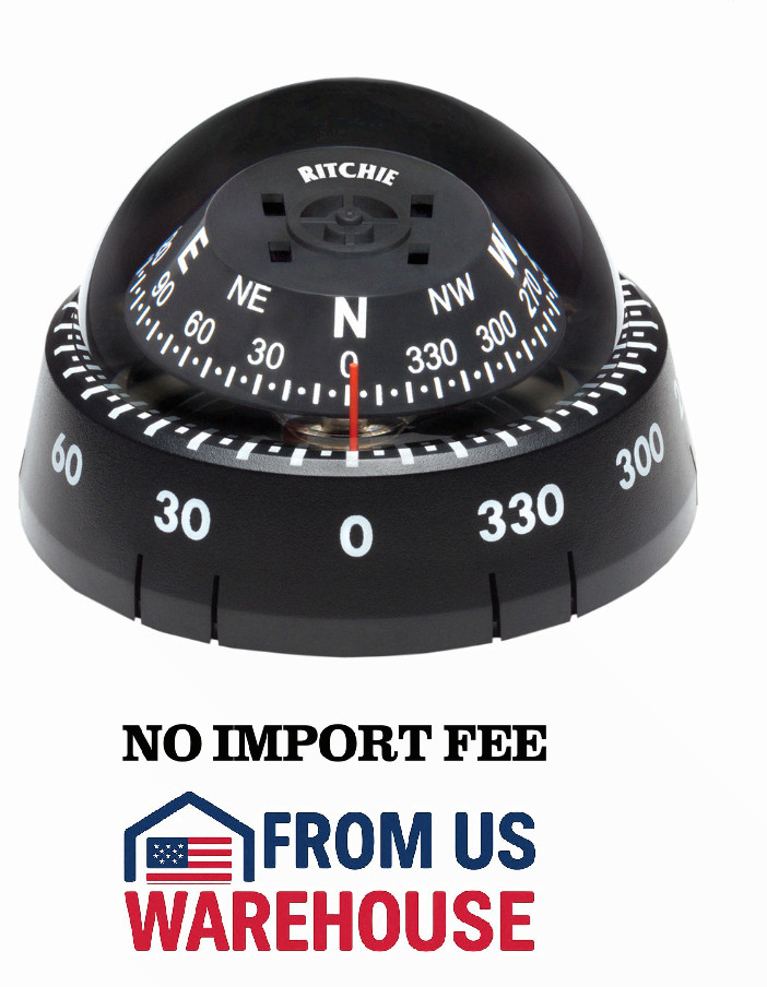Ritchie XP-99 Kayaker Compass - Surface Mount - Black