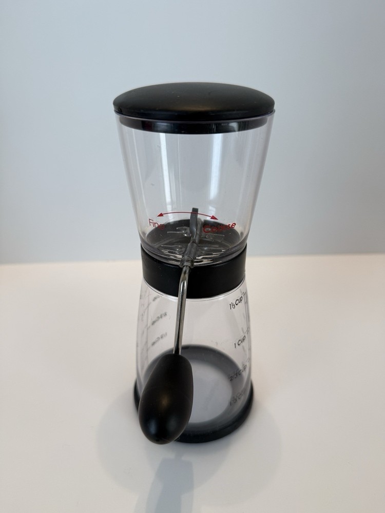 Progressive Manual Nut Chopper Plastic Black 1 1/3 Cup