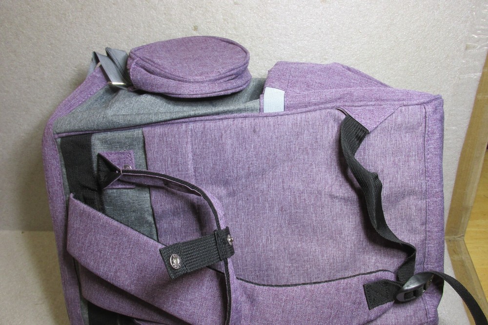 CROTCHET, NEEDLE-CRAFT, CRAFTS BACK-PACK w/ MULTIPLE COMPARTMENTS & HOLDERS