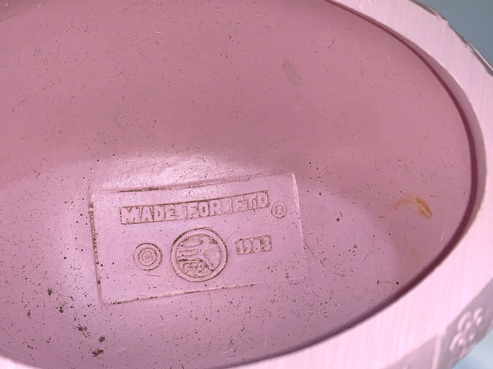 Pink Easter Egg planter made for FTD 1983