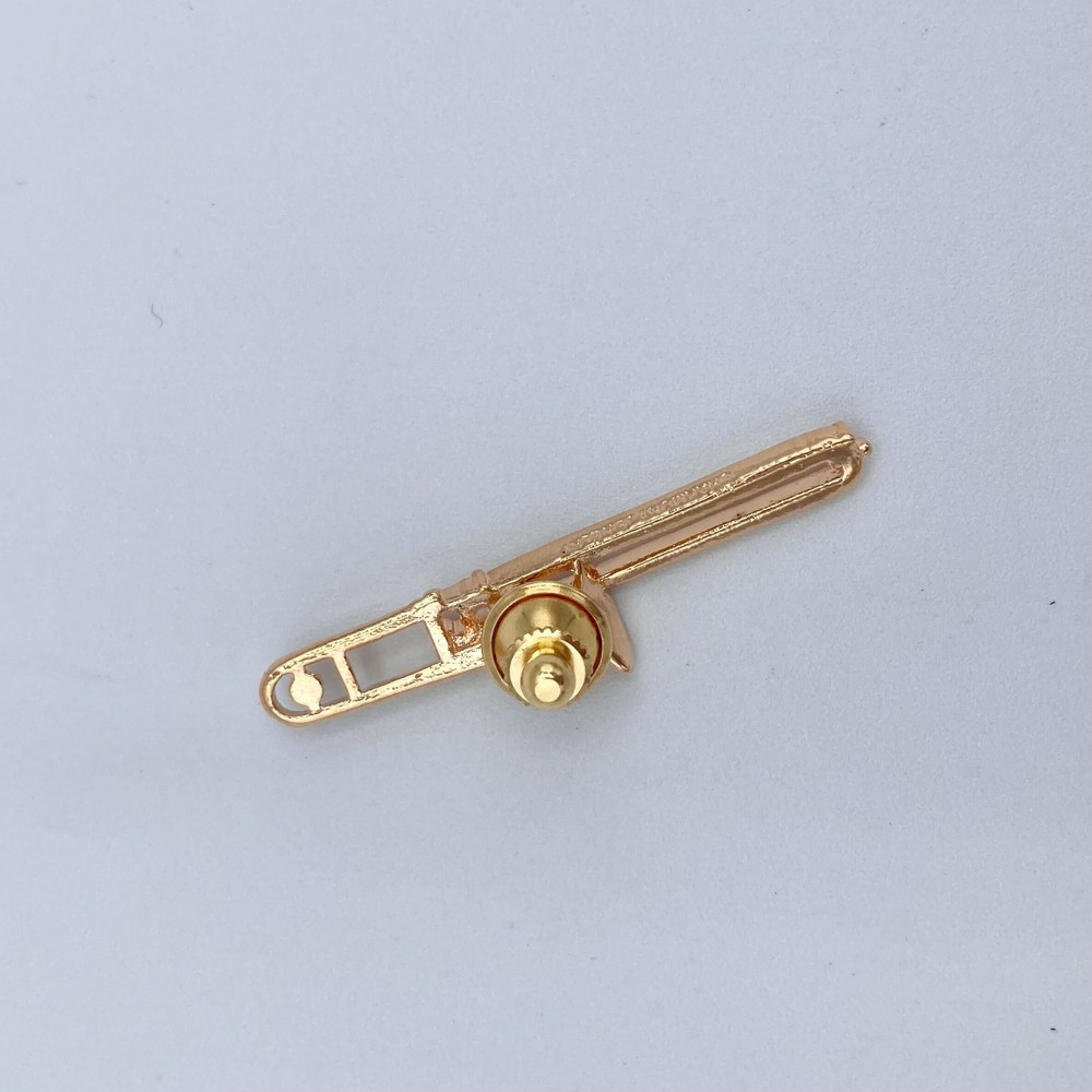 Trombone Pin, Gold, Harmony Collection