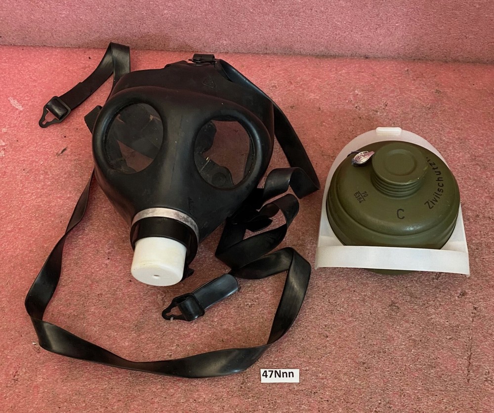 Vintage Gas Mask Made In Germany.