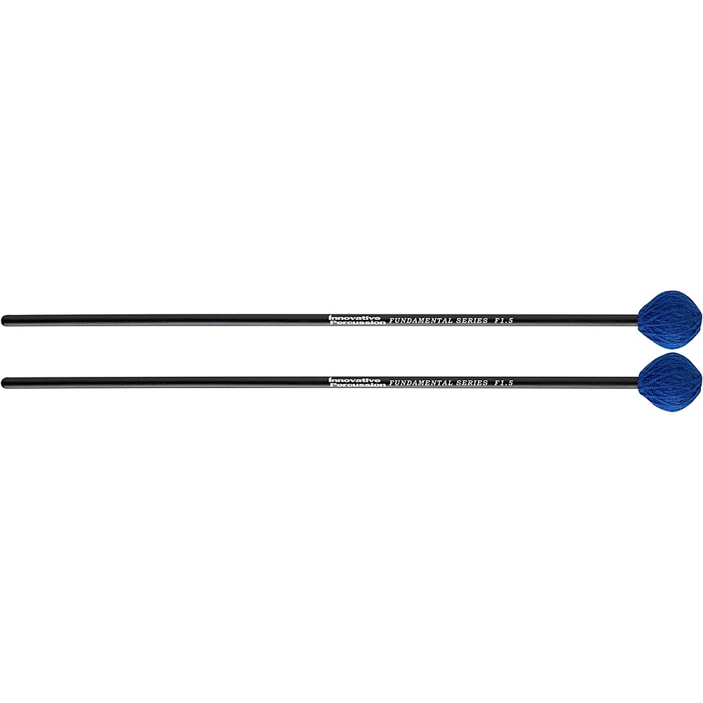 Innovative Percussion Fundamental Series Medium-Soft Marimba Mallet Medium Blue