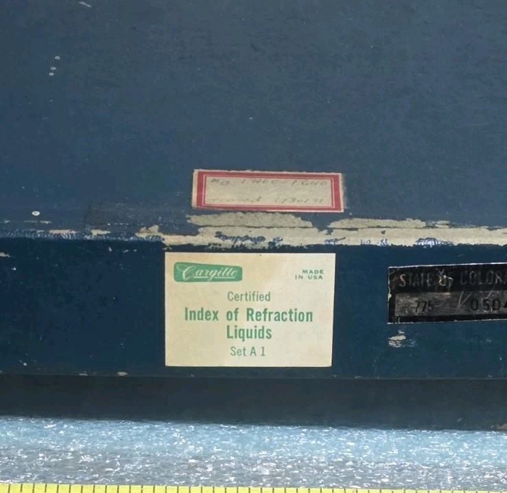 ​Cargille Refractive Index Liquids Master Set - Series AA, A, B, E | Wide Range