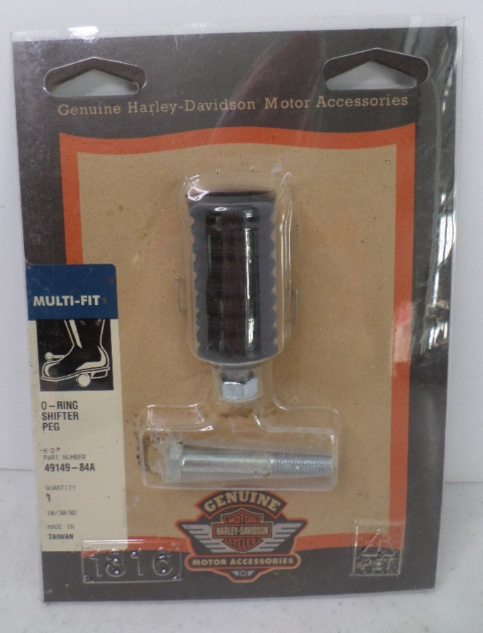 Harley Davidson O-Ring Shifter Peg 49149-84A Multi-Fit Black New
