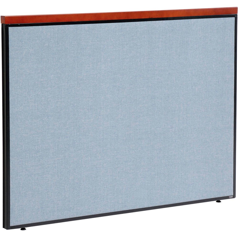 60-1/4"W x 43-1/2"H Deluxe Office Partition Panel Blue