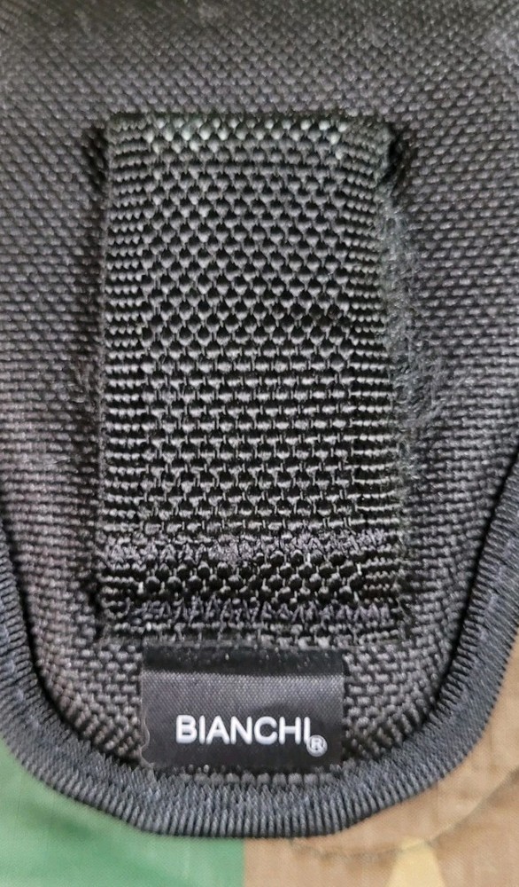 Nylon Bianchi Handcuff Case Black Owb AMBIDEXTROUS