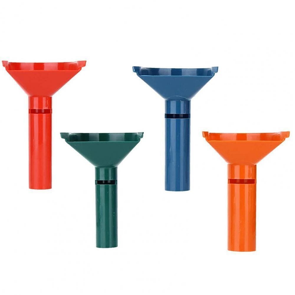 4 Color Coin Storage & Sorter Tubes Assorted Wrappers Counters NEW