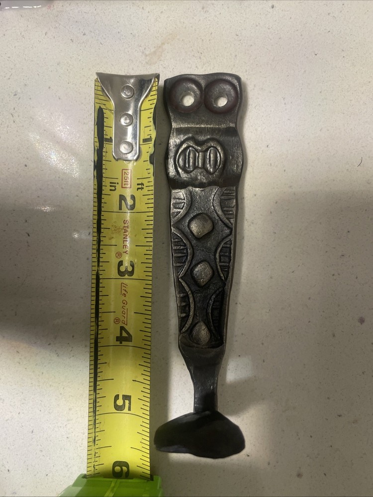 Rustic Wrought Iron Monster? Wall Hook Animal
