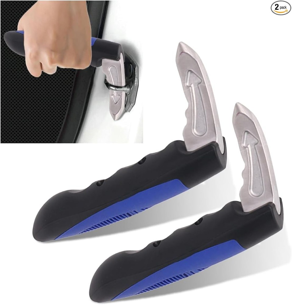 Car Handle Assist, Multifunction Auto Door Assist, Elderly &  Size: Blue 2 PCS