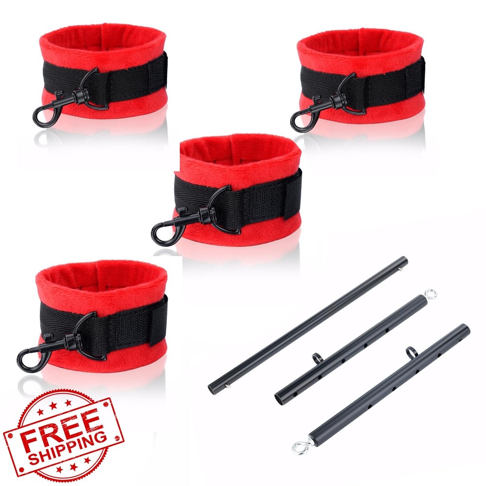 Steel Spreader Bar PU Skull Straps Workout Gym Training