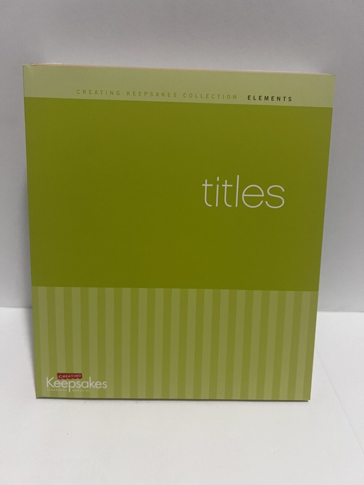 Creating Keepsakes Collection - Elements 5 Book Boxed Set