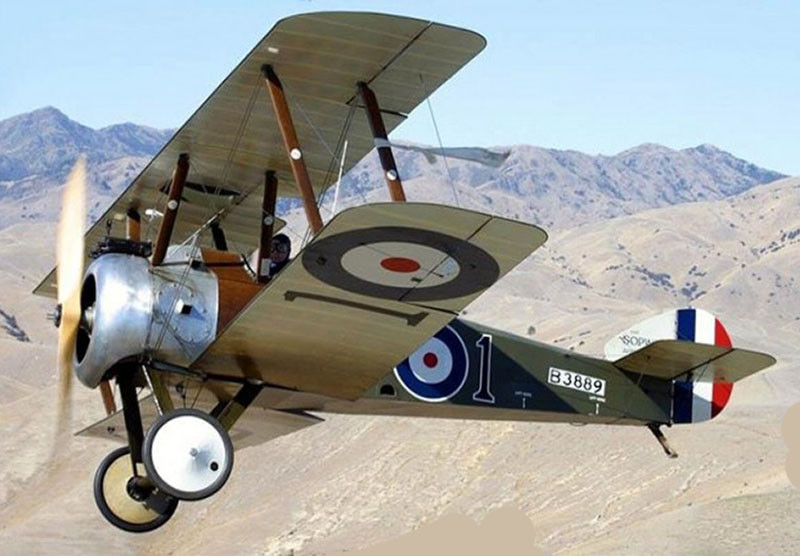 KeilKraft Model Airplane Plans (FF): SOPWITH CAMEL 16" Rubber-Powered