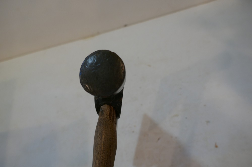 Vintage Stanley Roofing Hatchet Hammer Leather Blacksmith Tool