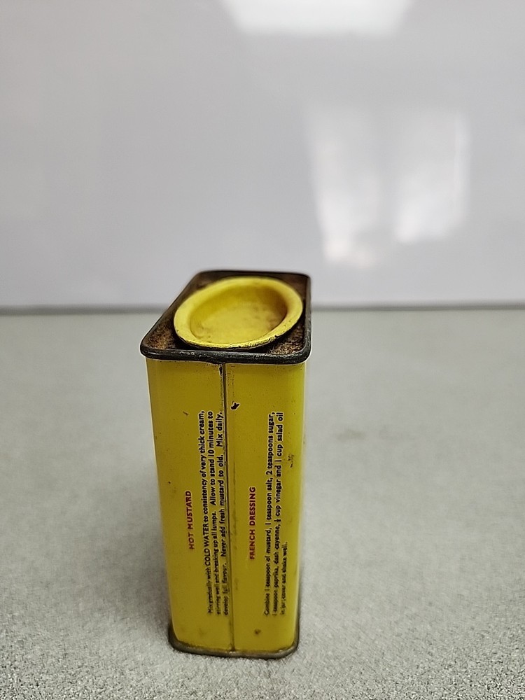 Vintage - Colman's Mustard Spice Tin - 2 ounces